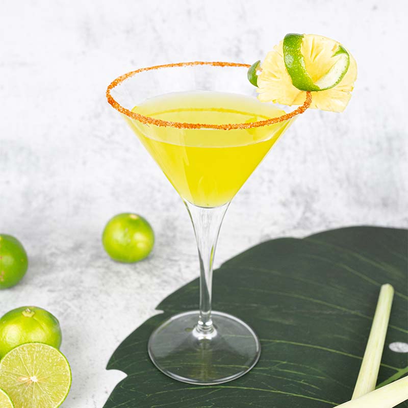 Coco Lemongrass Margarita Mocktail